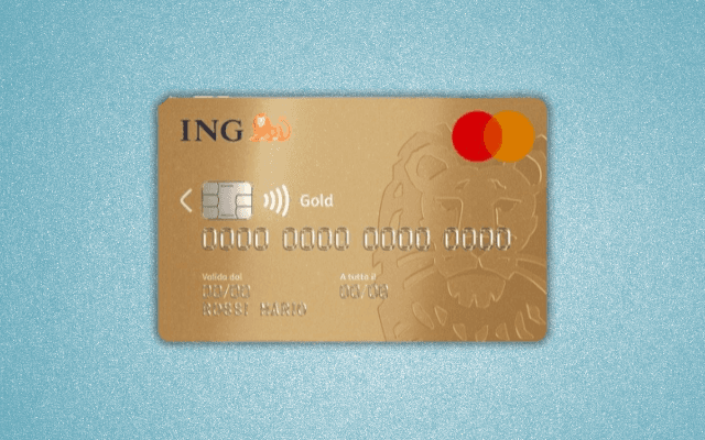 Richiedi carta di credito Mastercard Gold ING